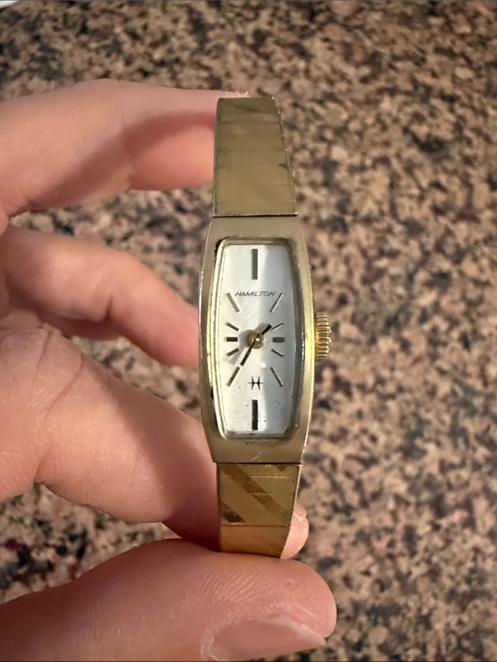 1970s Hamilton Swiss Cal.609~17 Jewel 10k RGP Womens Bracelet Watch Working